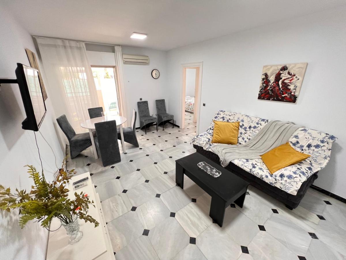 Apartamento Pedregalejo Playa, Piscina Y Parking Málaga Exterior foto
