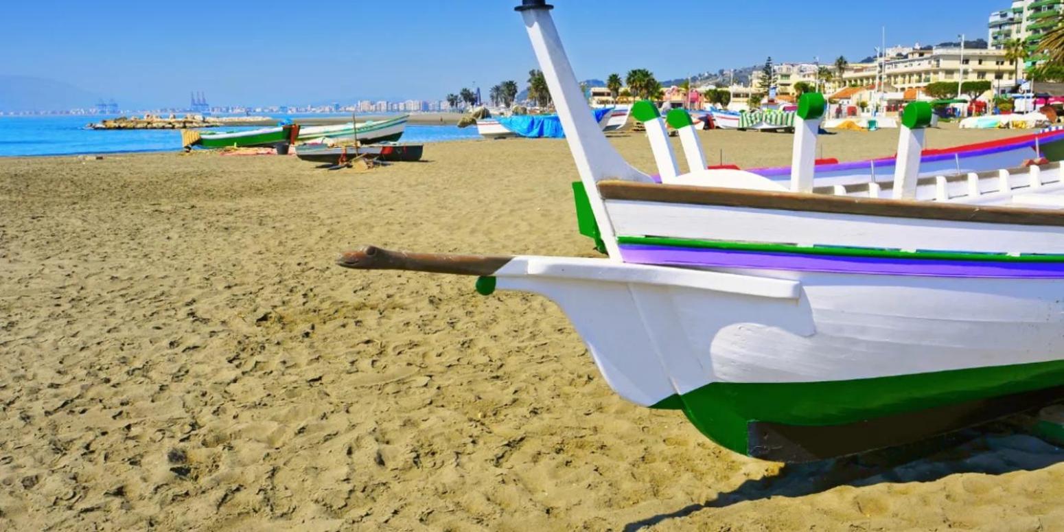 Apartamento Pedregalejo Playa, Piscina Y Parking Málaga Exterior foto